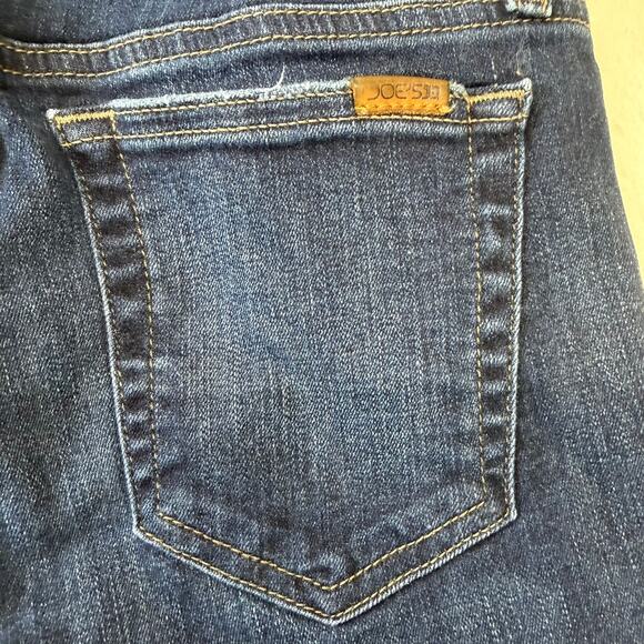 Joe's Jeans Women's Slim Crop Dark Wash Denim Size 27 Preppy - Picture 4 of 7